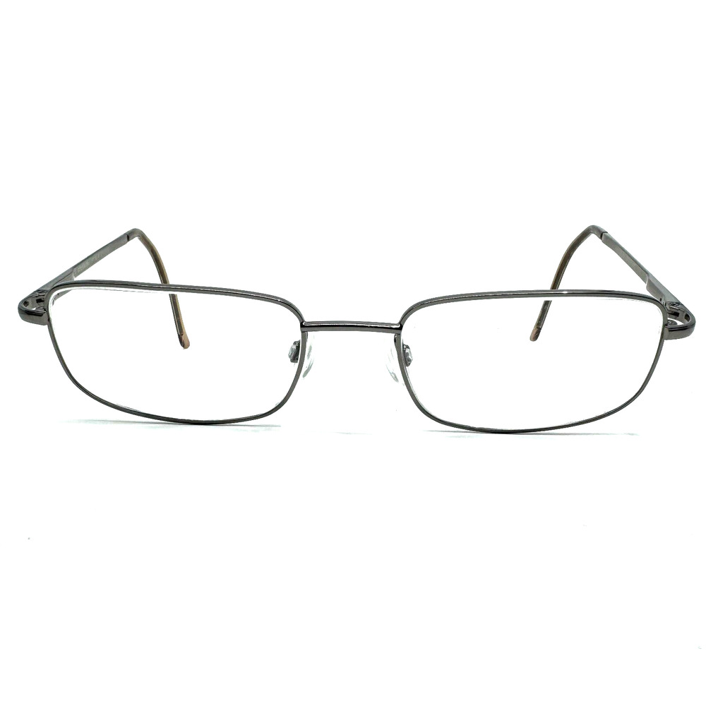 Stetson Eyeglasses Frames 285 ZYLOWARE 058‎ Brown Grey Rectangular 57-20 H9484